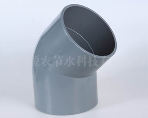 宁夏PVC45°弯头